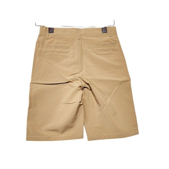 The Children's Place Boys Uniform Quick Dry‎ Chino Shorts Tan Size 10 NEW - Picture 3 of 11